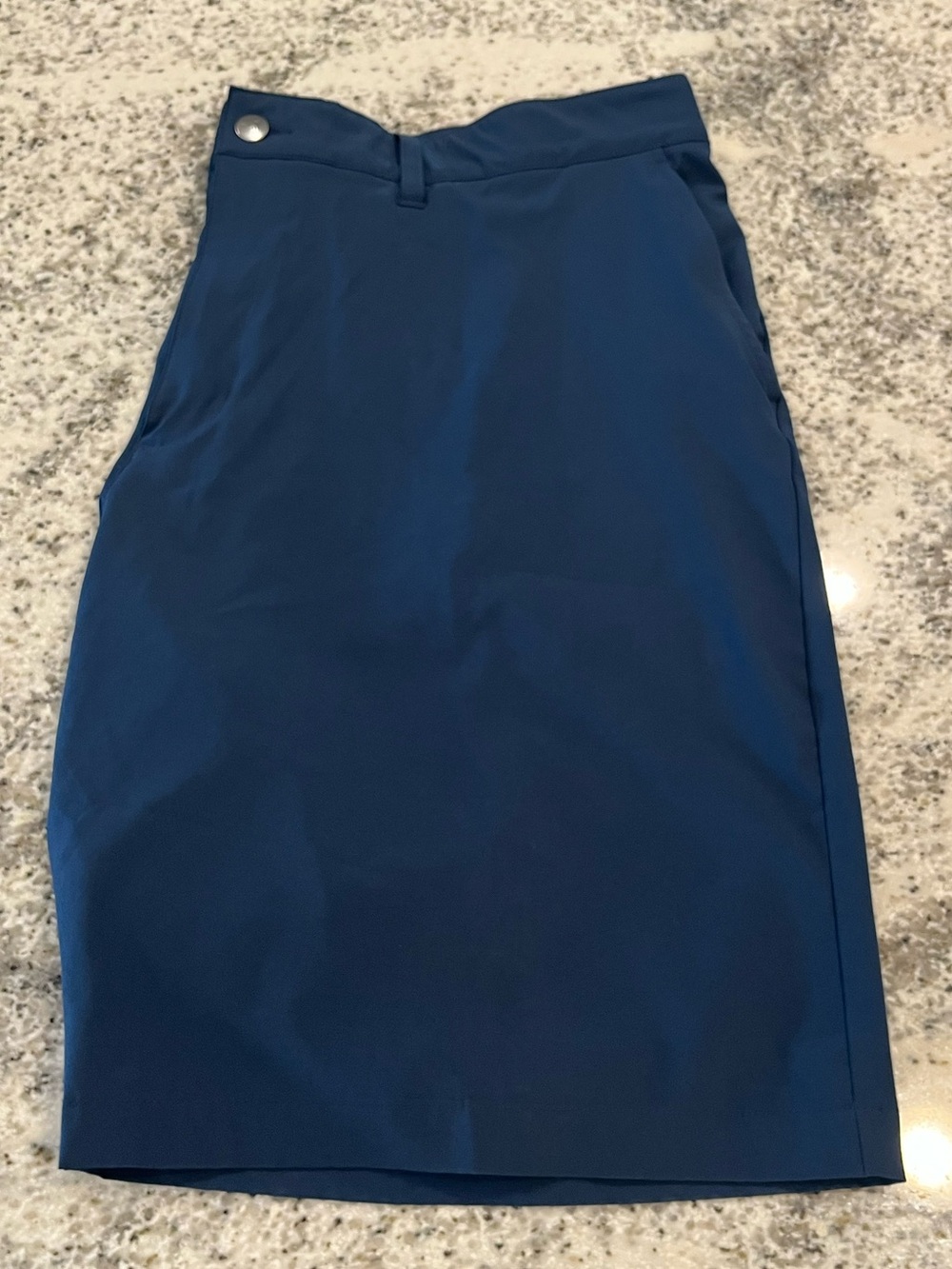 Adidas Ultimate365 Men’s Navy Blue Golf Shorts 40x10 Performance Stretch